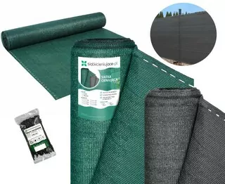 Tieňujúca sieť 62% 2 × 10m s UV ochranou 5+
